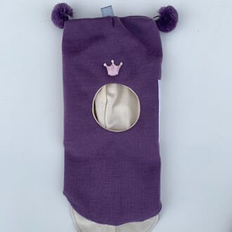 Joker hood crown purple - Kivat