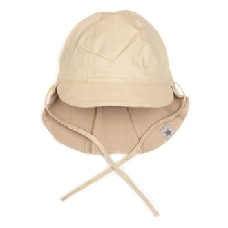 Safari Sunhat UV muslin camel - Huttelihut
