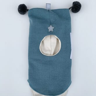 Star hood petrol/charcoal - Kivat