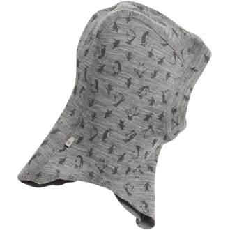 Elephant Hat Wool melange grey - Wheat