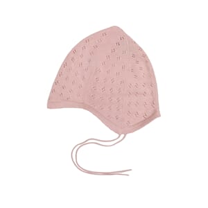 Baby Pointelle Hat pale rose - Fub