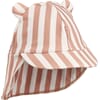 Senia sun hat stripe: dusty coral/creme - Liewood