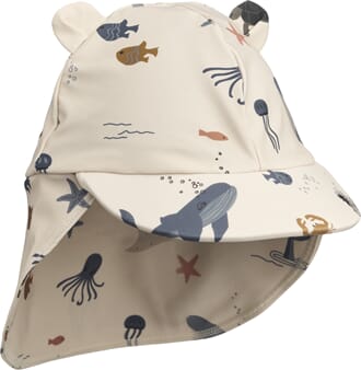 Senia sun hat sea creature/sandy mix - Liewood