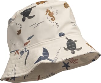 Matty sun hat sea creature/sandy mix - Liewood