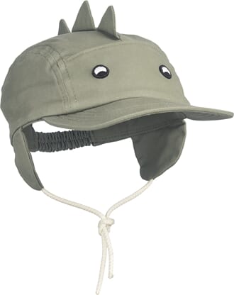 Opal baby cap dino faune green - Liewood