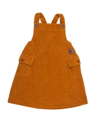 Mina Dress mustard - Gullkorn