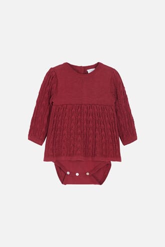 Mallie Romper teaberry - Hust & Claire
