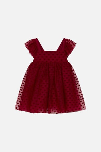 Kamilia Kjole teaberry - Hust & Claire