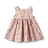 Pinafore Wrinkles Sienna carousels and flowers - Wheat