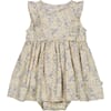 Dress Suit Sofia moonlight flowers - Wheat