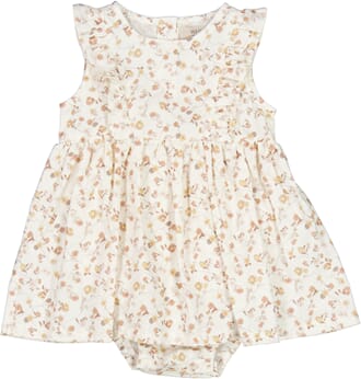 Dress Suit Sofia flower poppy - Wheat