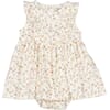 Dress Suit Sofia flower poppy - Wheat