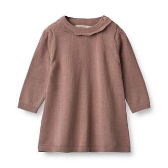 Knit Dress Nannie lavender rose - Wheat
