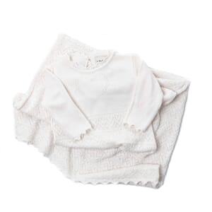 Dåpskjole hvit - Lillelam