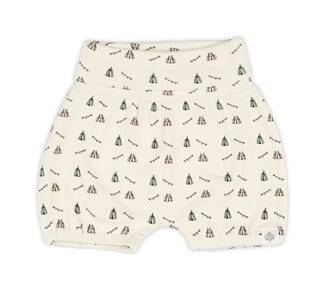 Circus Babyromper varm hvit - Gullkorn