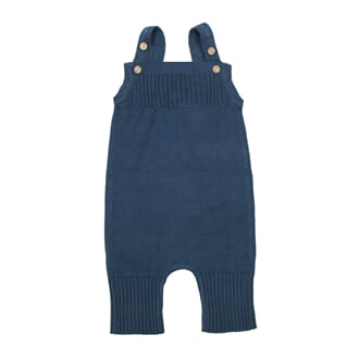 Abel Knit Romper Petrol Blue - MeMini