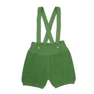 Max Suspender Shorts - ss19 Leaf Green - MeMini