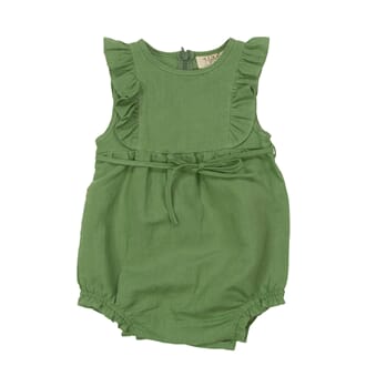 Lilja Romper-ss19 Leaf Green - MeMini