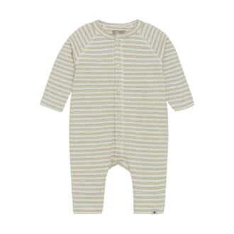 Romper LS Melange Rib irish cream - Huttelihut