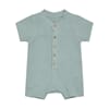Playsuit SS Muslin gray mist - Huttelihut