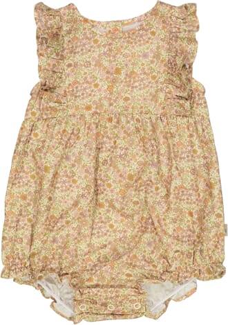 Romper Emmaline moonlight flowers - Wheat