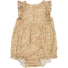 Romper Emmaline moonlight flowers - Wheat