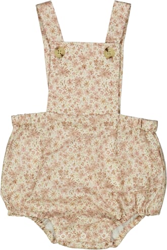Romper Ofelia eggshell flowers - Wheat