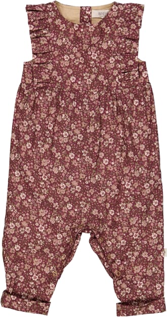 Romper Milia mulberry flowers - Wheat