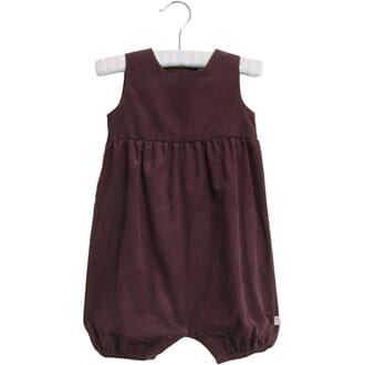 Romper Kamilla soft eggplant - Wheat