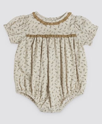 Emilie Romper basket floral - Little Cotton Clothes