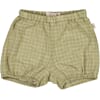 Shorts Olly green check - Wheat
