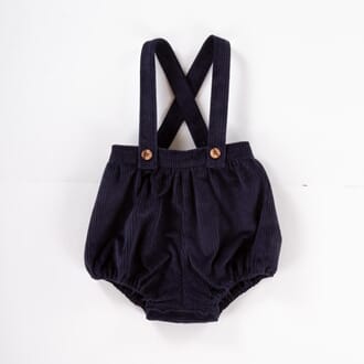 Marley Romper Navy Cord - Olivier London