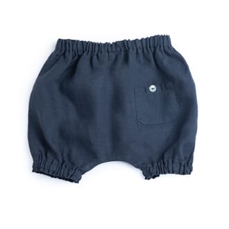 Shorts med lomme gråblå - Minilin