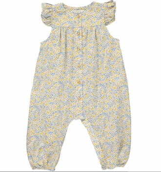 Penny Romper Phoebe Yellow - Olivier London