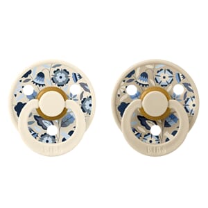 Bibs Liberty str 1 (2 pk) Ivory Mix