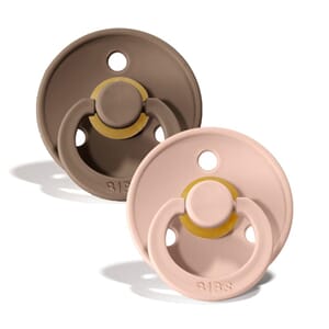 Bibs Colour str 1 (2 pk) Dark Oak & Blush
