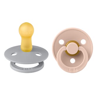 Bibs Colour str 1 (2 pk) Cloud & Blush