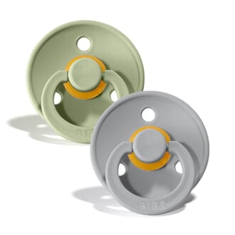Bibs Colour str 1 (2 pk) Sage & Cloud