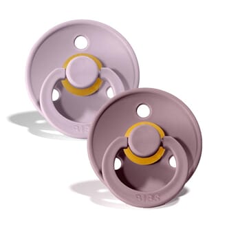 Bibs Colour str 1 (2 pk) Dusky Lilac & Heather