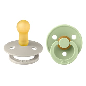 Bibs Colour str 1 (2 pk) Sand & Pistachio