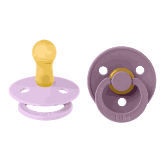 Bibs Colour str 1 (2pk) Violet Sky & Mauve