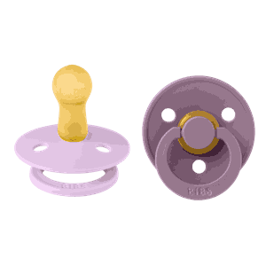 Bibs Colour str 1 (2pk) Violet Sky & Mauve