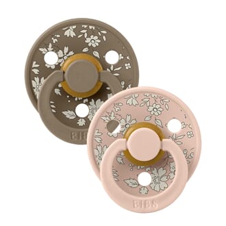 Bibs Liberty str 2 (2 pk) Capel/Blush