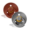 Bibs Colour str 2 (2 pk) Rust & Smoke