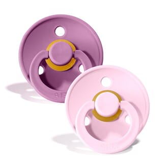 Bibs Colour str 2 (2 pk) Lavender & Baby Pink