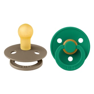 Bibs Colour str 2 (2 pk) Dark Oak & Evergreen