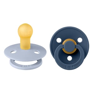 Bibs Colour str 2 (2 pk) Dusty Blue/Steel Blue