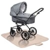 Gulvmatte sand 90x145 - Tinkafu