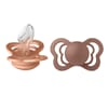 Bibs Couture str 1 (2 pk) Peach & Woodchuck