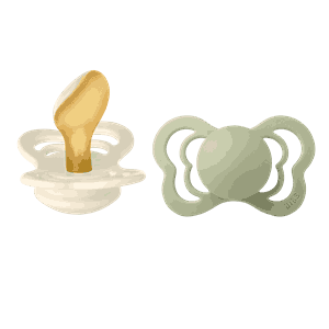 Bibs Couture str 1 (2 pk) Ivory & Sage